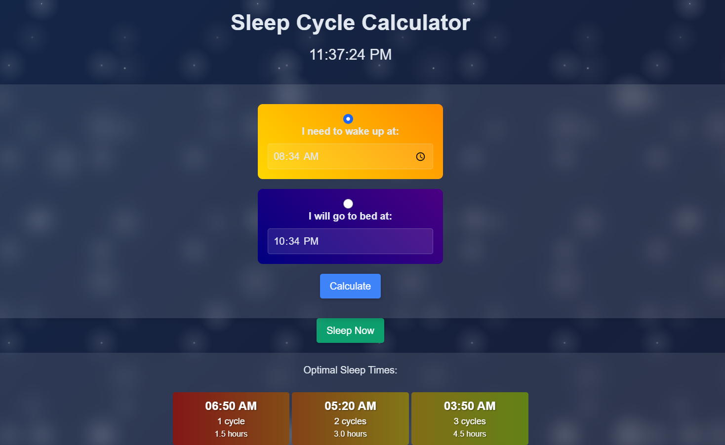 Sleep Cycle